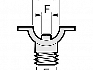 004213 Obejma do uchwytu dyszy 1/4''