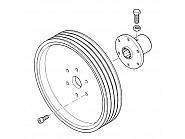 AR1515 Koło pasowe rowkowe 320 mm do pompy Annovi Reverberi