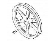 AR1495 Koło pasowe rowkowe 310 mm do pompy Annovi Reverberi