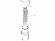 345033 Filtr wysokociśnieniowy Mesh 50 ARAG