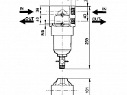 345033 Filtr wysokociśnieniowy Mesh 50 ARAG