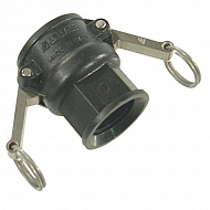 18103D2 Gniazdo Camlock typ D PP Arag, gwint wew. 3/4"-1/2"