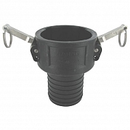 18109C Złącze Camlock typ C 3" króciec na wąż 75 mm polipropylen Arag