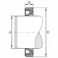 G18264 Pierścień simmering, 18x26x4