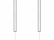 463000157 Adapter przyłączeniowy Ø T5, do serii 863, 463 zastosowanie w opryskiwaczu. Włoskiej firmy ARAG