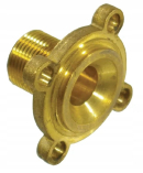 463000H030 Przyłącze kołnierzowe gwint zewnętrzny 3/4" BSP mosiężne, Arag