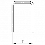 010002 Wtyczka widełkowa dla 1/2"