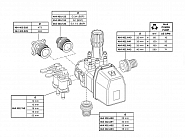 464402A90 Złączka wtykowa 25 mm