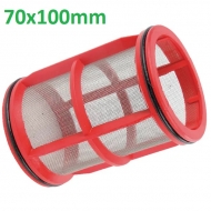 3102002030 Wkład filtra czerwony, filtr siatkowy - 32 Mesh, 100x70mm, ARAG 3102002.030