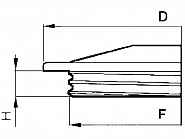 Zamknięcie zbiornika 620 mm