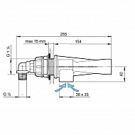 5022133 Mieszadło do opryskiwacza 3 mm ceramiczne