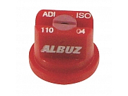 ADI11004 Dysza płaskostrumieniowa ADI 110° czerwona ceramiczna 