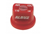 ADI11004 Dysza płaskostrumieniowa ADI 110° czerwona ceramiczna Albuz