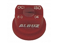 OCI8004 Dysza brzegowa OCI 80°, czerwona, ceramiczna Albuz