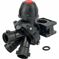 4012245 Głowica 3 - pozycyjna do Arag cieczowy 1/2 fi  10 mm