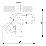 4012245 Głowica 3 - pozycyjna, pasuje do Arag przewód cieczowy przewód cieczowy 1/2" Ø 10 mm