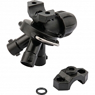 4012255 Uchwyt dyszy potrójny do rury 3/4''