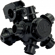 QJ365C12NYB Uchwyt dyszy 5 przyłączy dyszy 1/2'' TeeJet
