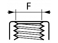 QJ14TNYB Adapter 1/4" wewn.