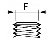 CP1321 Uchwyt dyszy 1/4" IG