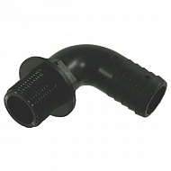 1132325 Przyłącze węża 90° gwint zew. 3/4" na wąż 25 mm, Arag,