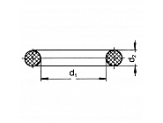 G11034 Pierścień uszczelniający O-ring 69,22x5,34 mm EPDM do zaworów kulowych ARAG 4545