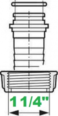 G10051 Pierścień samouszczelniający 1 1/4'', 26,65x2,62 EPDM ARAG