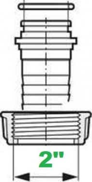 G10071 Pierścień samouszczelniający 2'', 39,34x2,62 EPDM ARAG