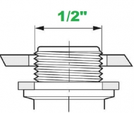 G40002 Pierścień samouszczelniający 1/2", 21X33X2 EPDM 