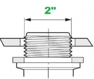 G40007 Pierścień, uszczelka płaska 59X86X4 EPDM, 2'', 2 cale