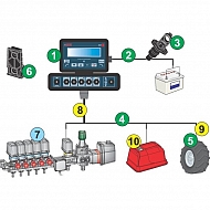 467180001 Komputer sterujący opryskiem Bravo 180