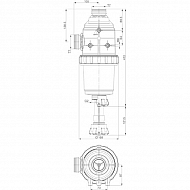 31724F3 Filtr ssawny 200-260 l T7 Arag, 50 Mesh