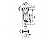 3262163 Filtr ciśnieniowy samoczyszczący 250-1 1/2"