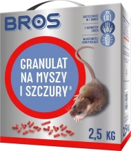 1594010250 Granulat na myszy i szczury Bros, 2,5 kg