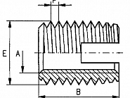 8830236 Wkładka gwintująca Ensat, M3x6