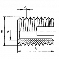 883021424 Wkładka gwintująca Ensat, M14x24