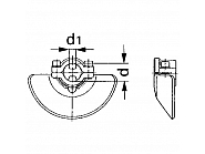 089716 Kołnierz zaciskowy, kat. 3, 36,6 mm