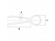 CL315GP Zawleczka 3x1 mm