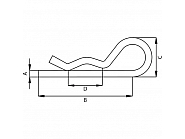 CL2ERVS Wtyczka Beta, 2 mm RVS, nierdzewna