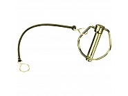 LP4SAKR Zawleczka, 4 mm z zabezpieczeniem elastycznym 195 mm