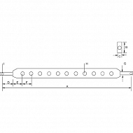Z622800KR Belka, kat. 1, 800 mm