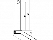 Z519336 Sworzeń 19x336 mm