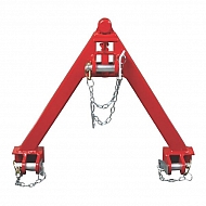 TL150677 Trójkąt zaczepowy "ciągnik", TUZ 19 mm  KRAMP