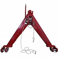 TL150679KR Trójkąt zaczepowy "ciągnik", kat. 2 "Black line" KRAMP