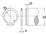 201692 Pierścień zabezpieczający, 31,75x2,36 mm, Walterscheid