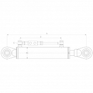 TENNN305028522 Łącznik centralny hydrauliczny kat. 2