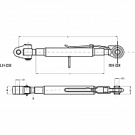 3PCGH3256 Łącznik górny, kat. 3, CBM