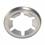 SL08RVS Pierścień zabezpieczający AISI 304 Starlock, M8 - nierdzewny 