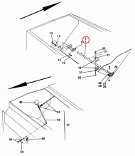  3355310 Wałek mieszający, 20x4117 mm, AD452 AMAZONE