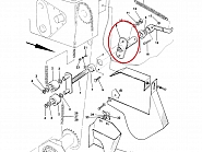 3436110 Łożysko napinacza łańcucha AMAZONE